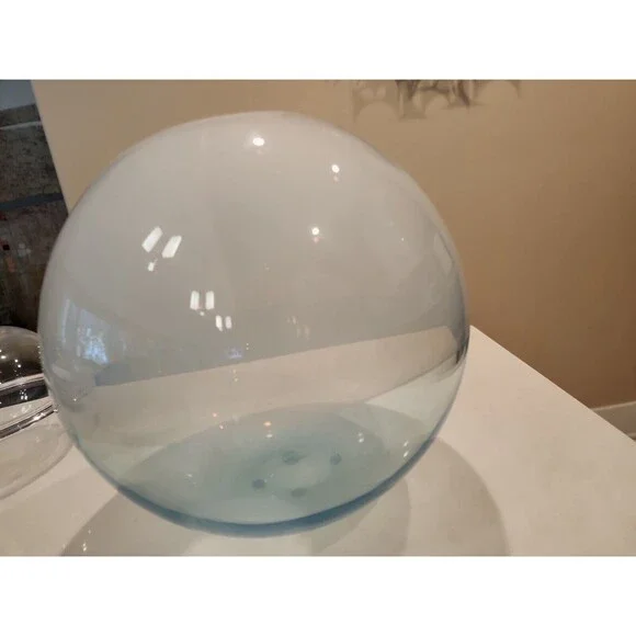 BARBINI Signed 13 Globe Orb Vase Murano MCM Art Glass Anthropomorphic Shape